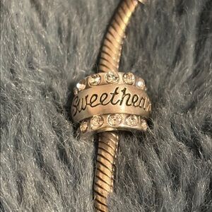 Silver Brighton 'Sweetheart' Charm Preowned
